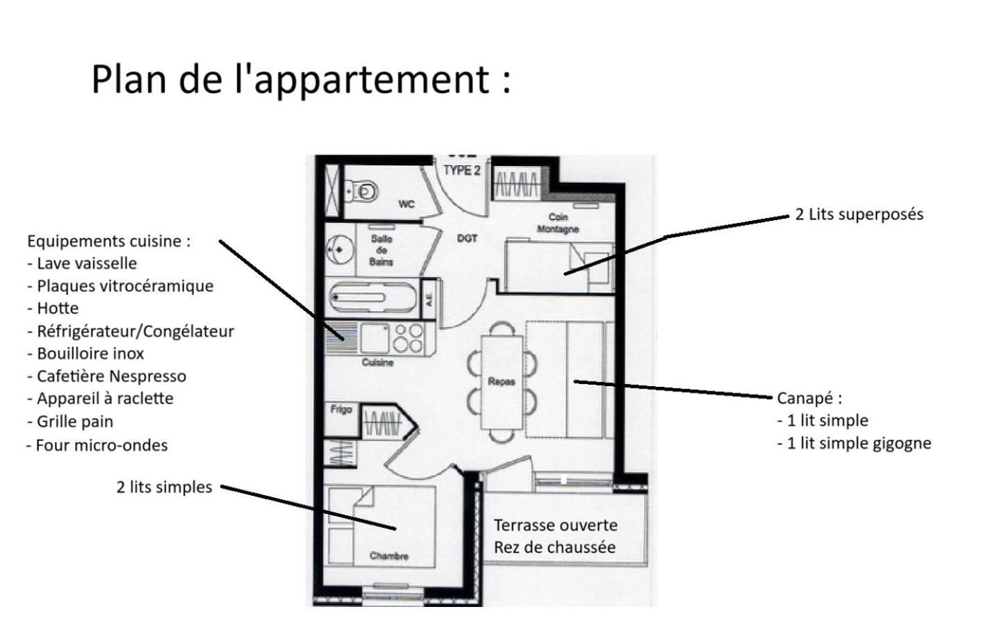 Le Hameau Spa & Piscine Appartement 2 Pieces 6Pers By Alpvision Residences Orelle Exterior foto